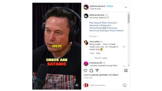 Fact Check: Video Of Elon Musk Saying Oreos Are Satanic In Joe Rogan Interview Is NOT Authentic -- Likely AI Creation