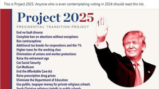 Fact Check: Project 2025 Does NOT Call For Abortion And Contraceptive Bans, Social Security And Medicare Cuts Or OSHA And Overtime Wage Elimination