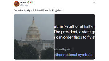 Fact Check: Half-Staff US Capitol Flag Does NOT Mean Biden Died Week Of July 22, 2024 -- It Was Lowered For Jackson Lee's Death