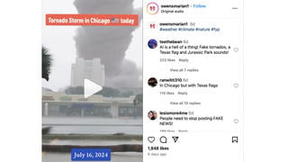 Fact Check: NO Tornado Storms In Chicago On July 16, 2024 -- VFX And SFX Editing On Video Compilation