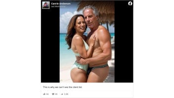 Fact Check: Beach 'Photo' Of Kamala Harris With Epstein NOT Authentic