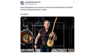 Fact Check: NO Record Bruce Springsteen Announced He Will Leave US If Trump Is Elected In 2024 