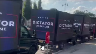 Fact Check: Biden Campaign, Administration Did NOT Organize Billboard Trucks Calling Trump 'Dictator' At RNC