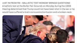 Fact Check: FBI Did NOT Release Ballistics Test On Trump Assassination Attempt
