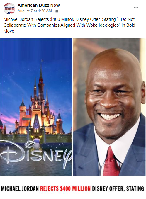 Michael Jordan Woke Disney Offer Image.png