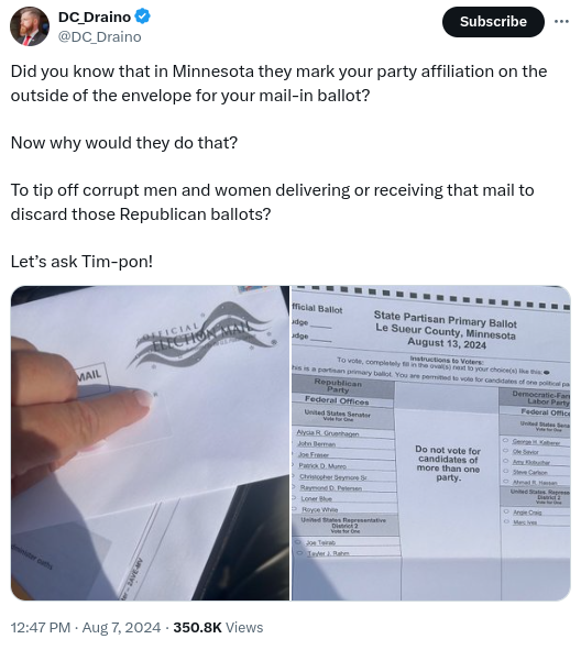 minnesota mail-in ballot X post.png