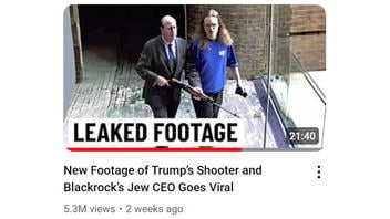 Fact Check: NO 'Leaked Footage' Of Trump Shooter And BlackRock CEO Holding Gun -- FAKE AI-Generated Still Images