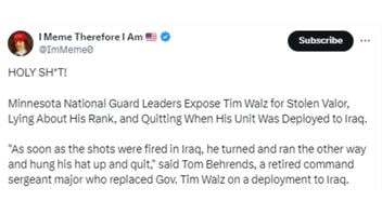 Fact Check: NO Evidence VP Candidate Walz Overstated Army National Guard Rank Or Abandoned Unit Before Deployment