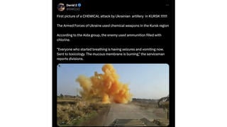 Fact Check: Photo Does NOT Show Ukraine Using Chemical Weapons In Russia's Kursk Region -- It's From Iraq In 2015