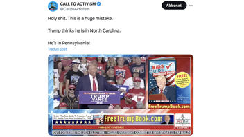 Fact Check: Video Does NOT Show Trump Confusing Pennsylvania, North Carolina During August 17, 2024, Rally -- He's Acknowledging A Group Of Supporters