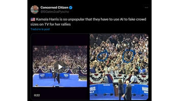 Fact Check: Image Of Kamala Harris Rally NOT Digitally Altered To Fake Crowd Size At Temple University On August 6, 2024