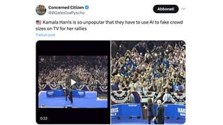 Fact Check: Image Of Kamala Harris Rally NOT Digitally Altered To Fake Crowd Size At Temple University On August 6, 2024