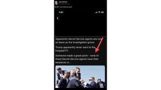 Fact Check: Altered Photo Shows Secret Service Agents Without Earpieces During Trump Shooting In July 2024