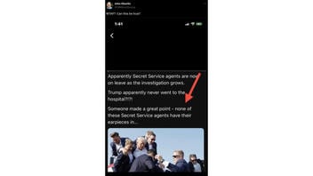 Fact Check: Altered Photo Shows Secret Service Agents Without Earpieces During Trump Shooting In July 2024