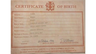 Fact Check: Jamaican 'Certificate Of Birth' Naming Kamala Harris Is NOT Authentic -- Harris Was Born In California