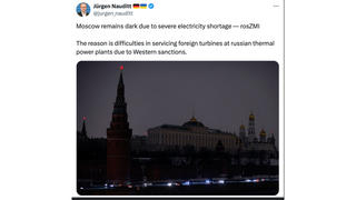 Fact Check: Photo Does NOT Show Moscow With Power Off In August 2024 Due To Western Sanctions -- Image Is From 2014