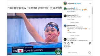 Fact Check: Yokasi Maogo Is NOT Name Of Any Olympic Swimmer From Japan -- Baseless Pun In Spanish