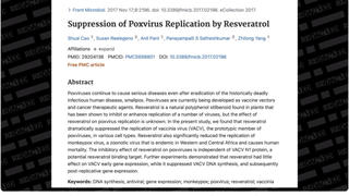 Fact Check: 2017 Study On Resveratrol Does NOT Support Its Use For Treating Mpox; It Was Never Tested On People, Animals