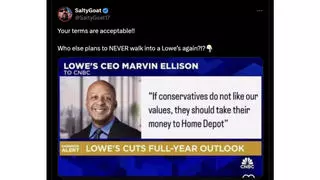 Fact Check: Lowe's CEO Marvin Ellison Did NOT Say Conservatives 'Should Take Their Money To Home Depot'