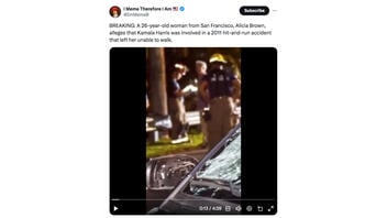 Fact Check: Kamala Harris Was NOT In Hit-And-Run Accident In 2011 -- 'KBSF' News Station Does NOT Exist, Image Of Crash Is From 2018