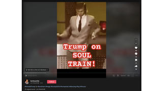 Fact Check: Video Does NOT Show Trump Dancing on 'Soul Train'