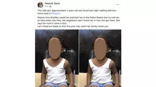 Fact Check: Posts With 3-Year-Old Girl Found By 'Deputy Amy Braidley' Are NOT Authentic -- Bait & Switch For Real Estate Ads