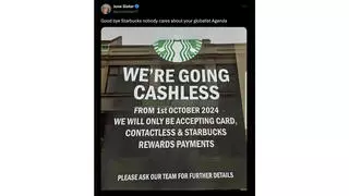 Fact Check: Starbucks Is NOT Going Cashless In UK On October 1, 2024