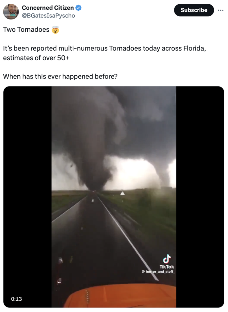 Tornadoes In Florida: Milton Florida.png