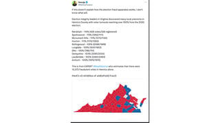 Fact Check: Voter Turnout Was NOT Above 100% In 2020 In Some Precincts In Henrico County, VA