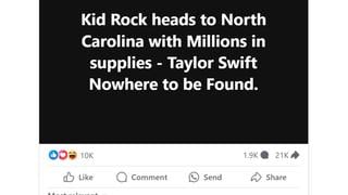 Fact Check: Kid Rock Did NOT Bring Millions Of Dollars In Supplies To North Carolina For Disaster Recovery As Of October 8, 2024