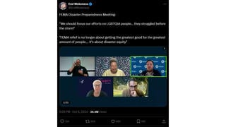 Fact Check: Video Does NOT Show Official Saying 'We Should Focus Our Efforts On LGBTQIA People' During FEMA Disaster Preparedness Meeting -- Clip Is Misrepresented