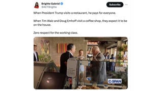 Fact Check: Tim Walz, Douglas Emhoff Did NOT Get Their Orders For Free At Arizona Cafe 