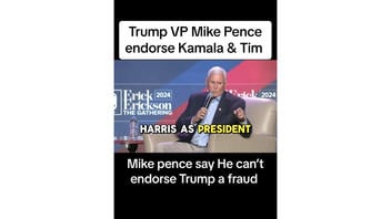 Fact Check: Mike Pence Did NOT Endorse Kamala Harris, Tim Walz -- Video Is Edited 