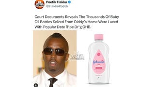 Fact Check: Court Documents Did NOT 'Reveal' Baby Oil Bottles Seized From Sean 'Diddy' Combs' Home Were Laced With Date Rape Drug GHB  