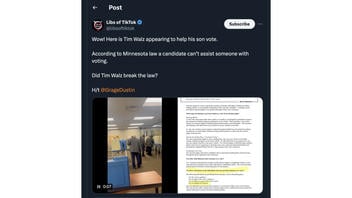 Fact Check: Tim Walz Did NOT Break Law By Helping Son Vote -- Minnesota Officials Say Restricting Candidates From Assisting Voters Is 'Unenforceable'