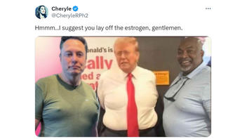 Fact Check: FAKE Picture Of Elon Musk, Trump, Mark Robinson Is A Mashup Of Altered Images