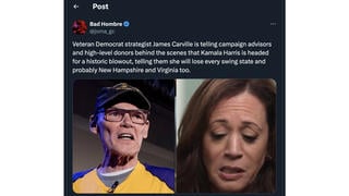 Fact Check: James Carville Did NOT Say He Believes Kamala Harris Will Lose 2024 Presidential Election