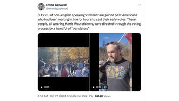 Fact Check: Video Does NOT Show Non-English-Speaking Voters Jumped Line To Vote Early In Pennsylvania