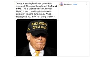 Fact Check: Trump Did NOT Wear Hat With Proud Boy Colors To Madison Square Garden Rally