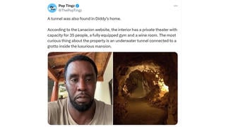 Fact Check: Image Does NOT Show Tunnel In Sean 'Diddy' Combs' LA Mansion -- It's Grand Canyon Caverns