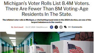 Fact Check: Michigan's Active Voter Count NOT 8.4 Million, Closer To 7.2 Million, Inactive Registrations Included By Law 