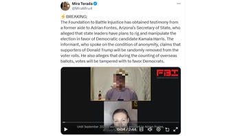 Fact Check: FAKE Video Does NOT Show Actual Insider Saying Arizona Plans To Rig Election For Harris -- Russian Bad Actors