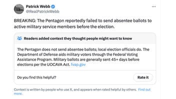 Fact Check: Military Did NOT Fail 'To Provide Service Members With Backup Absentee Ballots'