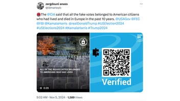 Fact Check: CIA Did NOT Warn It Identified Vote Stuffing Using Identities Of Dead Americans Who Lived In Europe -- Post Matches Russian Misinfo Techniques