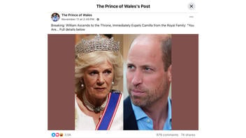 Fact Check: Prince William Did NOT Ascend To British Throne And Expel Queen Camilla From Royal Family