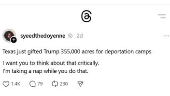 Fact Check: Texas Did NOT Gift Trump 355,000 Acres For Deportation Camp -- But Texas Official Did Propose Use Of Ranch