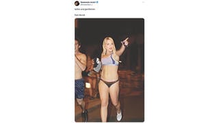 Fact Check: FAKE Photo Shows Trump Attorney General Choice Pam Bondi Jogging In Her Underwear