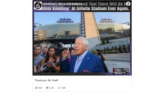 Fact Check: Robert Kraft Did NOT Announce There Will Be No 'Anthem Kneeling' At Gillette Stadium Ever Again