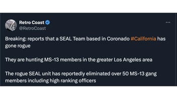 Fact Check: Navy SEAL Team Did NOT 'Hunt' MS-13 Members In Los Angeles -- Navy Denied