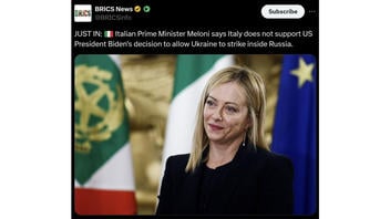 Fact Check: Italian Prime Minister Meloni Did NOT Say Italy Opposes Biden Permitting Ukraine To Use US Weapons To Strike Inside Russia